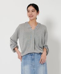 BEAUTY&YOUTH UNITED ARROWS/【WEB限定】フリルネック ニットプルオーバー －ウォッシャブル－/507937298