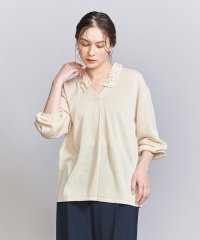 BEAUTY&YOUTH UNITED ARROWS/【WEB限定】フリルネック ニットプルオーバー －ウォッシャブル－/507937298