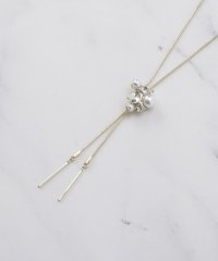 SHOO・LA・RUE/ビジューフェイクパールループタイネックレス/507964359