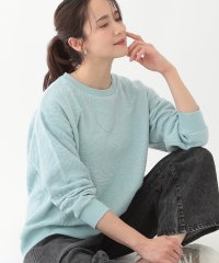 SHOO・LA・RUE/ひとくせある凹凸がアクセント 裾カーブトップス/507964693