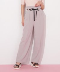 JILL by JILL STUART/チェーンリボンベルト付きワイドパンツ/507966563