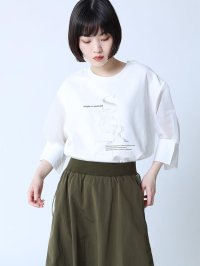 LASUD/ラシュッド LASUD シアースリーブロゴスウェットPO/507969913