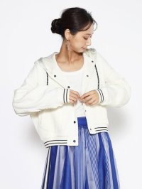 SCOTCLUB/スコットクラブ SCOTCLUB フーデッドニットブルゾン/507969918