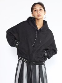 SCOTCLUB/スコットクラブ SCOTCLUB フーデッドニットブルゾン/507969918