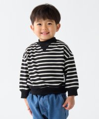 SHIPS Colors  KIDS/SHIPS Colors:80～130cm / ミニ裏毛 ボーダー モックネック トップス/507970581