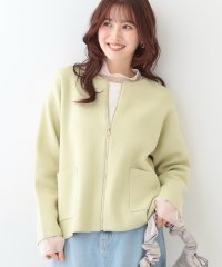 SHOO・LA・RUE　DRESKIP/シューラルー／ドレスキップ SHOO・LA・RUE/DRESKIP ジャガードZIPニットカーディガン/507970676