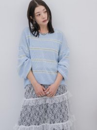 kivi/キヴィ kivi multi border knit PO/507970919
