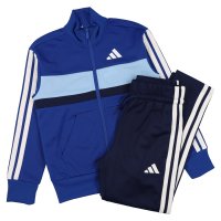 adidas/アディダス adidas ジュニア ジャージ上下セット K TIBE トラックスーツ JC7518 (Top:team royal blue/white)/507971524