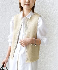 SHIPS WOMEN/【SHIPS別注】BINDU:ブレード テープ ベスト/507971987