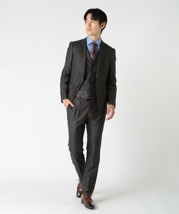 MEN'S BIGI ダークグレー スーツセット サイズ4 zz-M0133FT603_8-1.jpg?1692157578