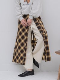 kivi/キヴィ kivi check wrap skirt/507972005