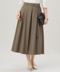 JIYU-KU(LARGE SIZE)/【SHIHOさん着用・洗える】ストレッチライトツイル スカート/507972061