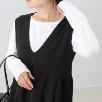 Aletta vita/アレッタ ヴィータ Aletta vita オーガニックコットンラウンドネック長袖カットソー/507972075
