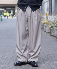 MAC HOUSE/マックハウス Mac－House タックワイドスラックス/507972233
