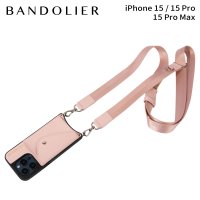 BANDOLIER/バンドリヤー BANDOLIER iphone15 15pro 15proMax スマホケース スマホショルダー 携帯 アイフォン メンズ レディース ピンク /507972322