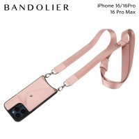 BANDOLIER/バンドリヤー BANDOLIER iphone16 16pro 16proMax スマホケース スマホショルダー 携帯 アイフォン メンズ レディース ピンク /507972325