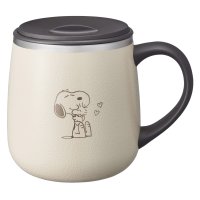 BRUNO/BRUNO ブルーノ 蓋つきステンレスマグ マグカップ タンブラー コップ ショート スヌーピー 320ml 蓋付き 保温 保冷 真空断熱 おしゃれ コラボ ピ/507972339