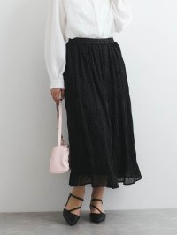 QUEENS COURT/クイーンズコート QUEENS COURT シフォンジョーゼットランダムプリーツスカート≪手洗い可能≫/507973752