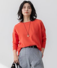 NIJYUSANKU（LARGE SIZE）/【洗える】コットンポリエステルストレッチ オーバーサイズ ニット/507974392