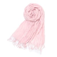 exrevo/エクレボ exrevo 【紫外線95％以上カット】ワッシャー ストール 大判 春 シルク 薄手 無地 uvケア 紫外線カット リネン風 春夏 レディース ガーゼ/503944952