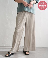 ikka/【雑誌InRed5月号掲載】さらっとプリーツワイドパンツ/506947017