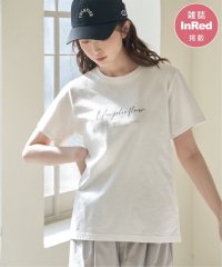 ikka/【雑誌InRed5月号掲載】ロゴフォトプリントTシャツ/507173649