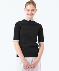 MACKINTOSH PHILOSOPHY/【2025年春夏モデル】Cleric Collar Knit ハーフスリーブ/507612601