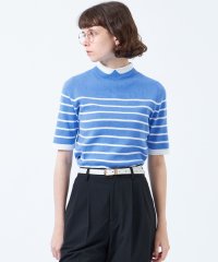 MACKINTOSH PHILOSOPHY/【2025年春夏モデル】Cleric Collar Knit ハーフスリーブ/507612601