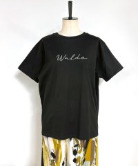 NICOLE white/【WALDO】刺繍ロゴ半袖Ｔシャツ/507869842