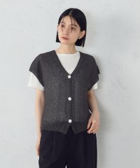 COMME CA ISM /ホールガーメント 前開きベスト/507929093
