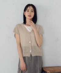 COMME CA ISM /ホールガーメント 前開きベスト/507929093