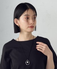 COMME CA ISM /プラスチックパール＆オーバルパーツ　スライドネックレス/507929095