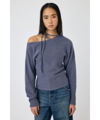 moussy/ONE SHOULDER ニットトップス/507969895