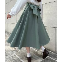 F.i.n.t/フィント F i.n.t 【接触冷感】【新色追加・サイズ展開あり】コルセットベルト2wayフレアースカート/507974360