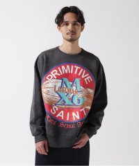 RoyalFlash/SAINT MICHAEL/セントマイケル/LM_CRW－N SWEAT / PRIMITIVE /BLK/507975660