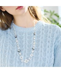 Liliane Burty ECLAT/【一部店舗・オンラインショップ限定】シェル水晶　マグネットネックレス/507976224
