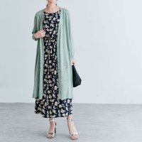 KiraKiraShop/キラキラショップ KiraKiraShop カーディガン《シアーニットロングカーディガン 全5色》 ［cne0074］/507976807