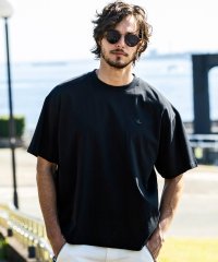 1PIU1UGUALE3 RELAX/ウノ ピゥ ウノ ウグァーレ トレ リラックス 1PIU1UGUALE3 RELAX シンプルロゴ半袖Tシャツ/507976993