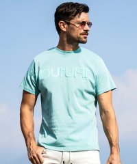 1PIU1UGUALE3 RELAX/ウノ ピゥ ウノ ウグァーレ トレ リラックス 1PIU1UGUALE3 RELAX ビッグロゴ インバーテッドTシャツ 半袖Tシャツ/507976994