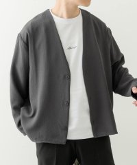 ITEMS URBAN RESEARCH/ドライタッチカーディガン+刺繍ポンチTシャツセット/507977205