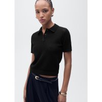 MANGO/ショートスリーブポロネックセーター .－－ VICTORIA/507977318