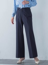 LAUTREAMONT/ロートレアモン LAUTREAMONT コンフォートストレートワイドパンツ≪洗濯機で洗える/セットアップ対応≫/507977334