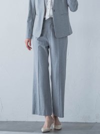 LAUTREAMONT/ロートレアモン LAUTREAMONT コンフォートストレートワイドパンツ≪洗濯機で洗える/セットアップ対応≫/507977334
