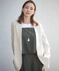 JIYU-KU（SMALL SIZE）/【SHIHOさん着用・セットアップ対応・接触冷感・洗える】リネンライクシンセティックキャミ ビスチェ/507977362