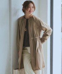 NIJYUSANKU（LARGE SIZE）/【撥水加工】ナイロン2WAYストレッチ ロングアウター/507977368