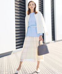 JIYU-KU(LARGE SIZE)/【SHIHOさん着用・洗える】エアリーウィンドウペンチェックプリント スカート/507977447