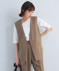 green label relaxing/エアシカル ジレ －マシンウォッシャブル・ストレッチ・UVカット－/507977456