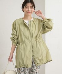 URBAN RESEARCH DOORS/ギャザーノーカラーブルゾン/507977807