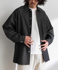 URBAN RESEARCH Sonny Label/ARMY TWILL　Light Denim Shirts/507977855