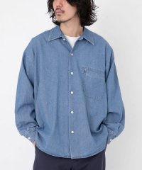 URBAN RESEARCH Sonny Label/ARMY TWILL　Light Denim Shirts/507977855